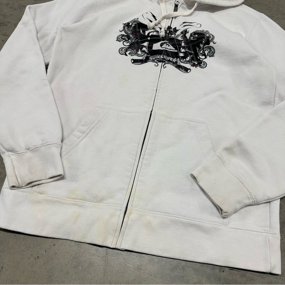 Vintage Quiksilver Hoodie Small - Picture 3 of 14